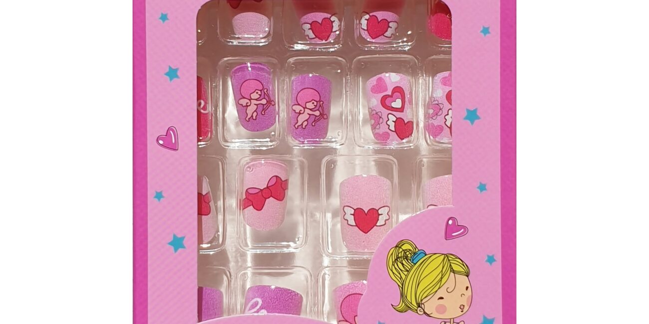 Deni Carte Tipsy Kids - tipsy przyklejane dla dzieci, różne wzory Love Red | Amorki