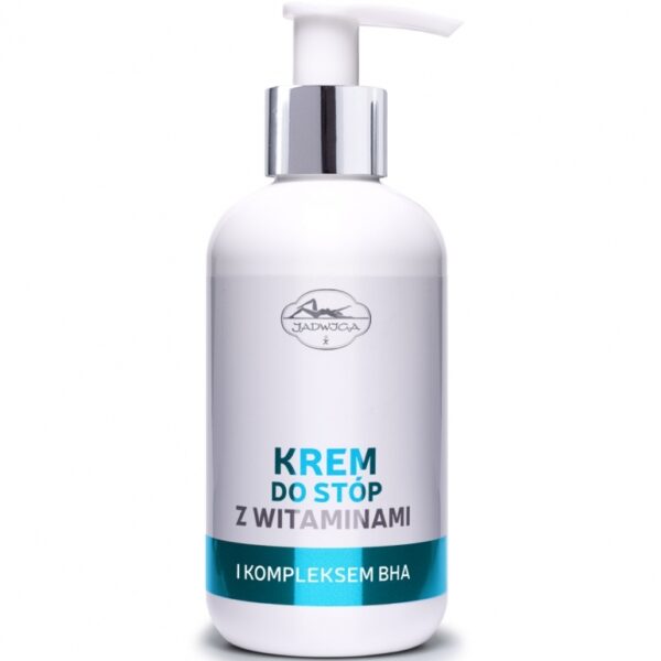 Jadwiga Krem do Stóp z Witaminami i Kompleksem BHA 200 ml