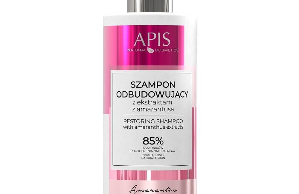 Odbudowujący szampon z ekstraktami z amarantusa Apis Amarantus Care 300 ml