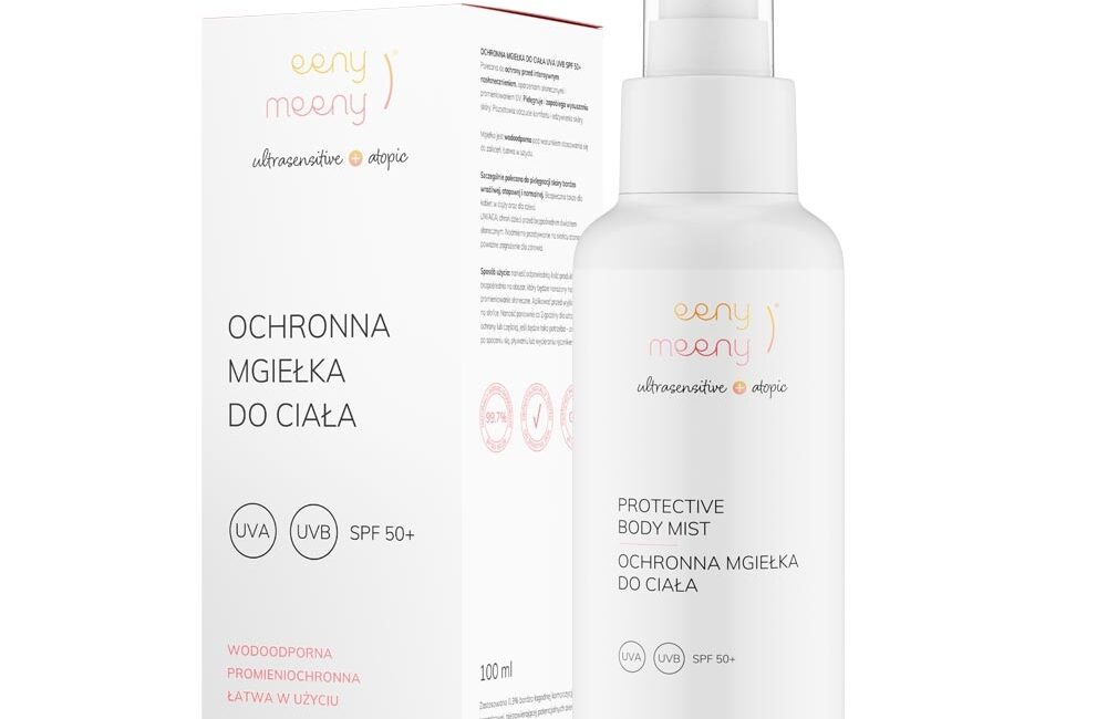 Ochronna mgiełka do ciała SPF 50 eeny meeny 100 ml