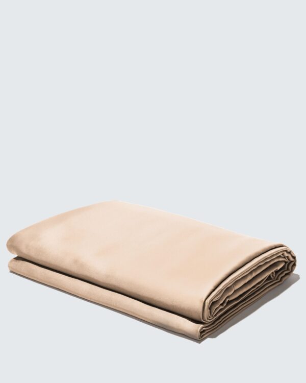 Silky Bamboo Flat Sheet, Latte