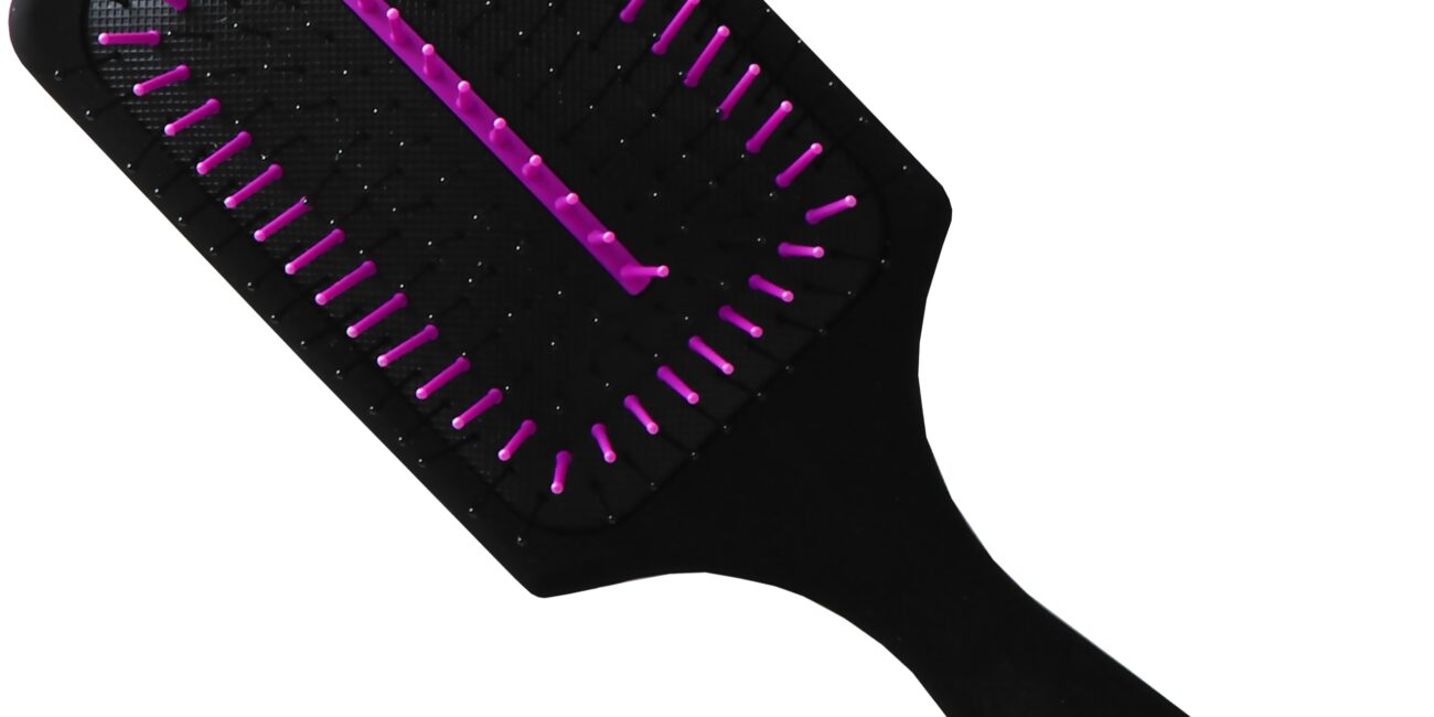 Wet Brush Paddle Detang Charcoal Infused - szczotka do rozczesywania włosów