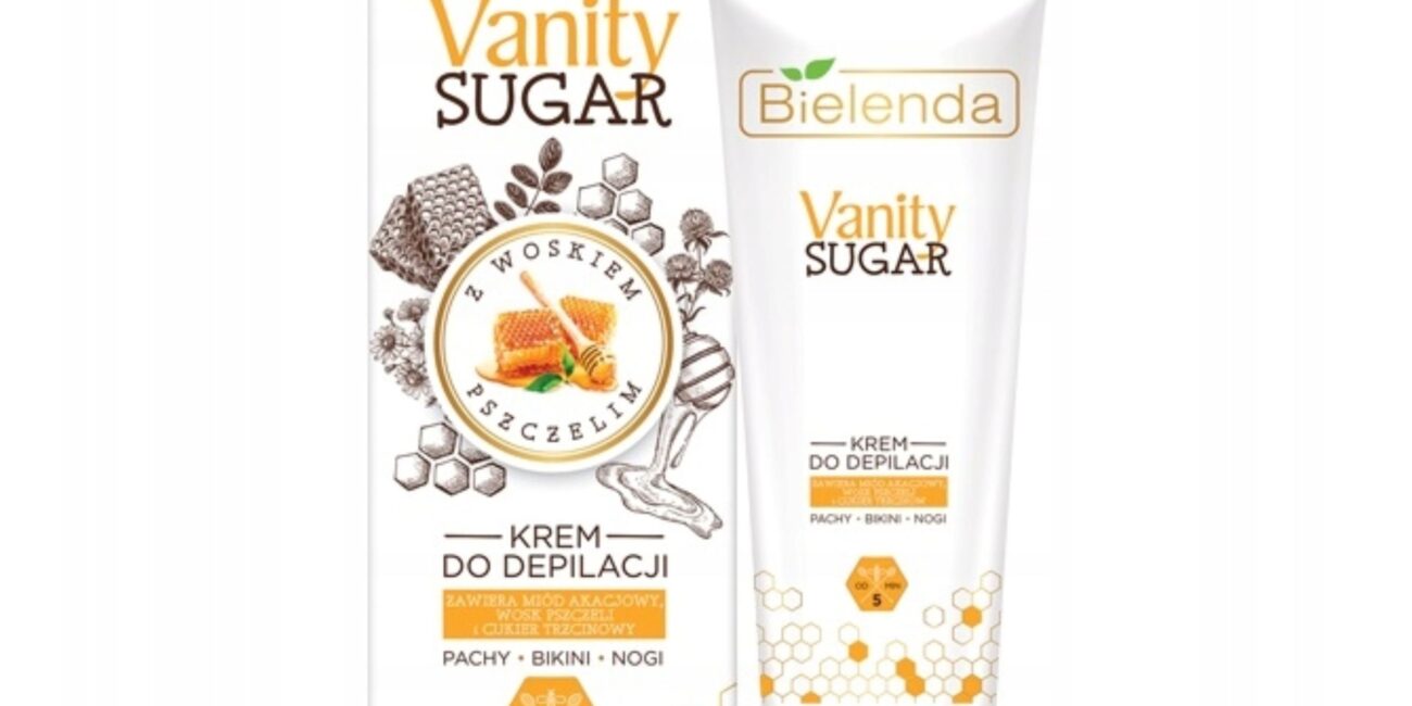 Bielenda Krem do depilacji z woskiem pszczelim i cukrem trzcinowym