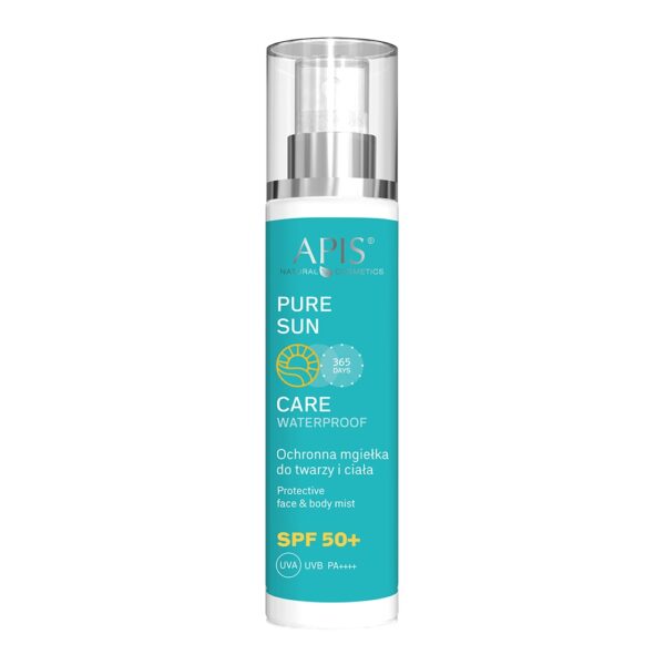 Ochronna mgiełka do twarzy i ciała z filtrami SPF 50 - Apis Pure Sun Care - 150 ml