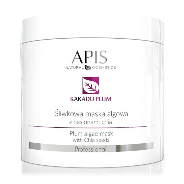 Apis Kakadu Plum Maska algowa śliwkowa z nasionami chia 200 g