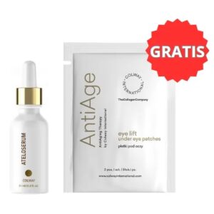 AteloSerum COLWAY + Płatki  pod oczy GRATIS - Zestaw