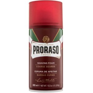 Proraso Coarse Shaving Foam - pianka do golenia drzewo sandałowe i masło shea, 300ml