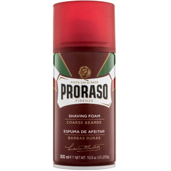 Proraso Coarse Shaving Foam - pianka do golenia drzewo sandałowe i masło shea, 300ml
