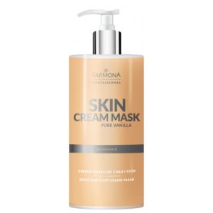 Kremo-maska do ciała i stóp - Farmona Professional - Skin Cream Mask Pure Vanilla - 500 ml