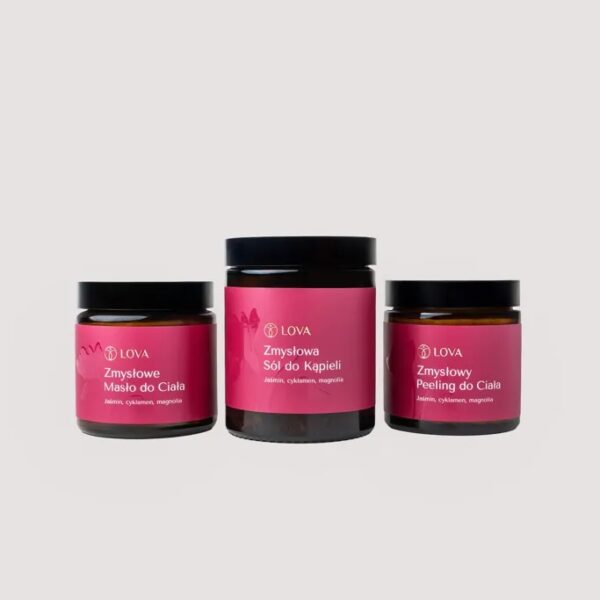 Trio, które rozbudzi zmysły i kompleksowo zadba o Twoją skórę.
