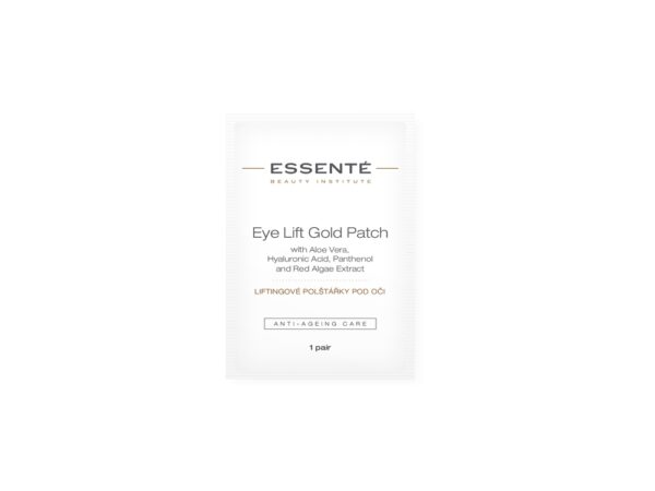 Liftingująco-rozświetlające złote płatki pod oczy Essente Eye Lift Gold Patch - 1 para