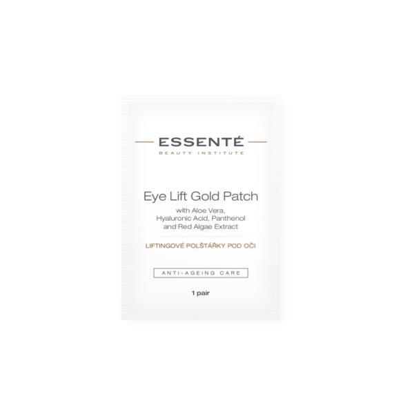 Liftingująco-rozświetlające złote płatki pod oczy Essente Eye Lift Gold Patch - 1 para