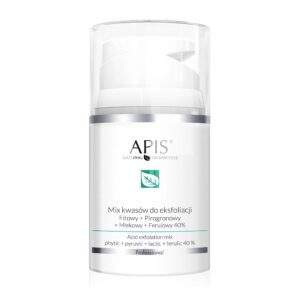 Mix kwasów do eksfoliacji Fitowy + Pirogronowy + Mlekowy + Ferulowy 40% Apis 50 ml