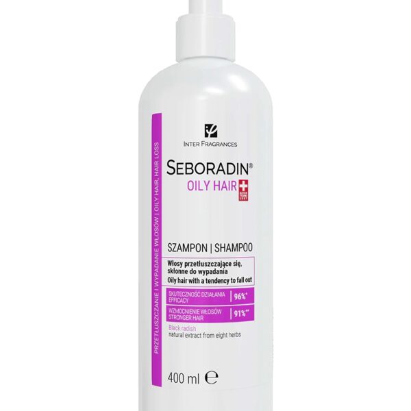 Szampon do włosów przetłuszczających się i skłonnych do wypadania Seboradin Oily Hair 400 ml