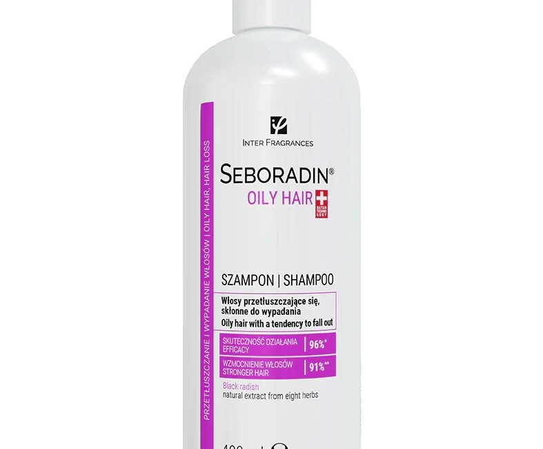 Szampon do włosów przetłuszczających się i skłonnych do wypadania Seboradin Oily Hair 400 ml
