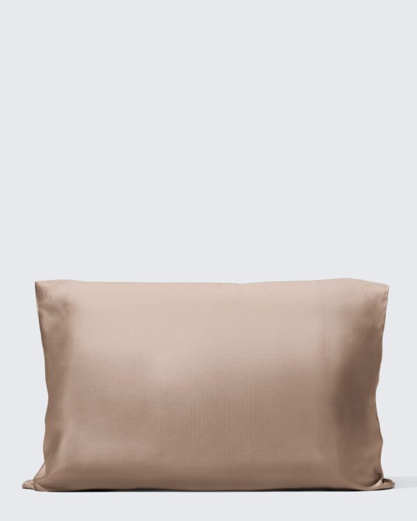 Silky Bamboo Pillowcase, Taupe