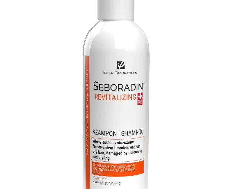 Szampon do włosów suchych, zniszczonych farbowaniem i modelowaniem Seboradin Regenerujący 500 ml
