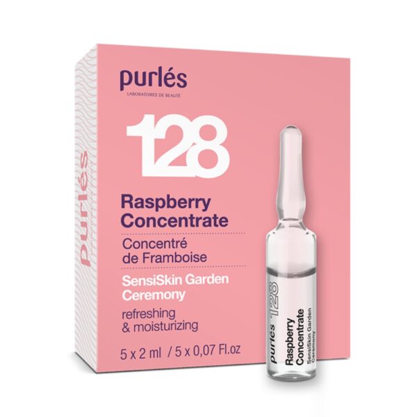 Purles 128 Raspberry Concentrate Koncentrat Malinowy 5 x 2 ml
