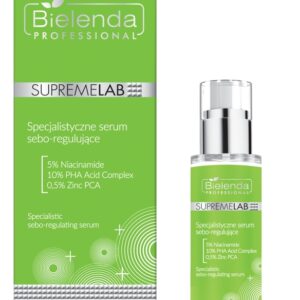 Specjalistyczne serum sebo-regulujące Bielenda Supremelab Sebio Derm 30 ml