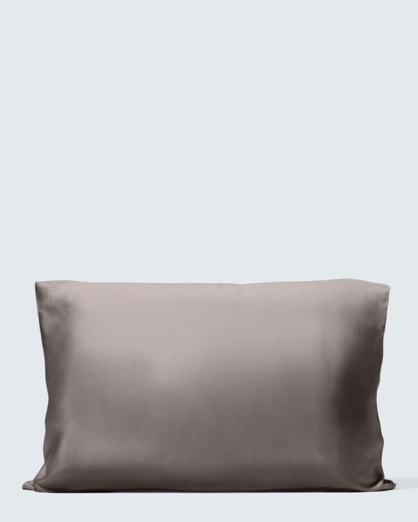 Silky Bamboo Pillowcase, Dark Truffle