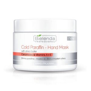 Bielenda COLD PARAFFIN HAND MASK WITH SHEA BUTTER Zimna parafina - maska do dłoni z masłem shea 150g