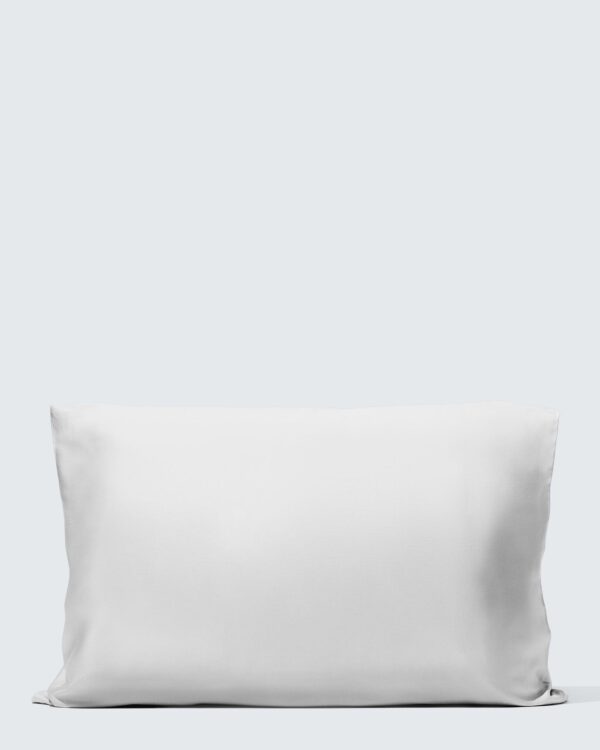 Silky Bamboo Pillowcase, Soft Gray