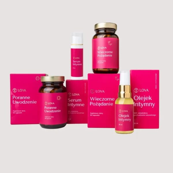 Kosmetyki intymne dla doznań i suplement na kobiece libido