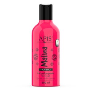 Malinowy żel pod prysznic - Apis Fruit Shot - 500 ml
