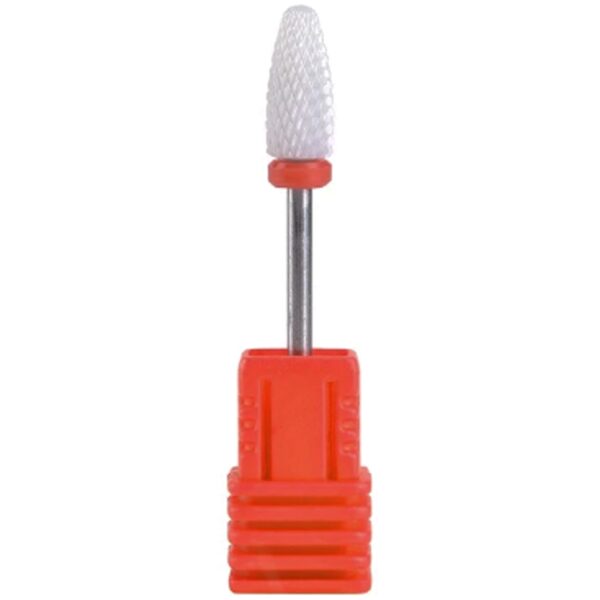 DeniCarte Frez Ceramiczny Czerwony/F - frez do manicure