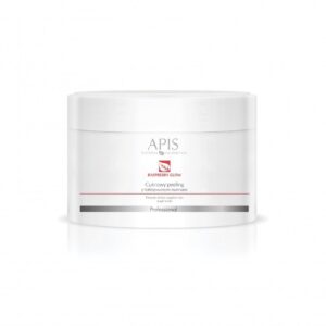 Cukrowy peeling z liofilizowanymi malinami Apis Professional Raspberry Glow 220g