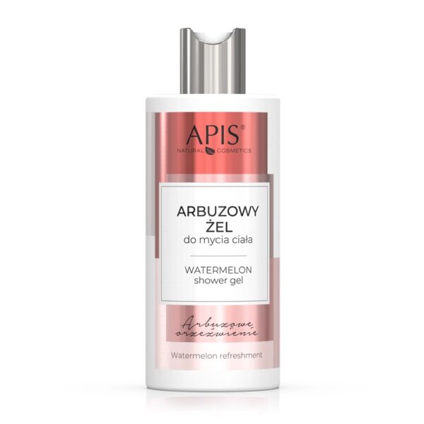 Arbuzowy żel do mycia ciała - Apis Arbuzowe Orzeźwienie - 300 ml