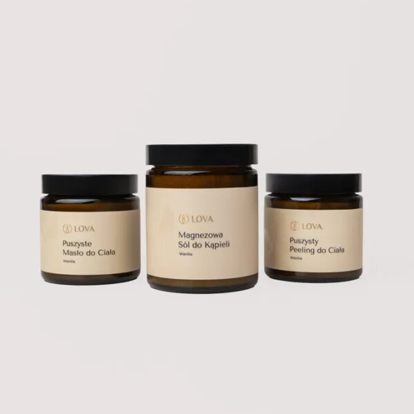 Sól, Peeling i Masło do ciała wanilia: Relaks, odnowa i nawilżenie