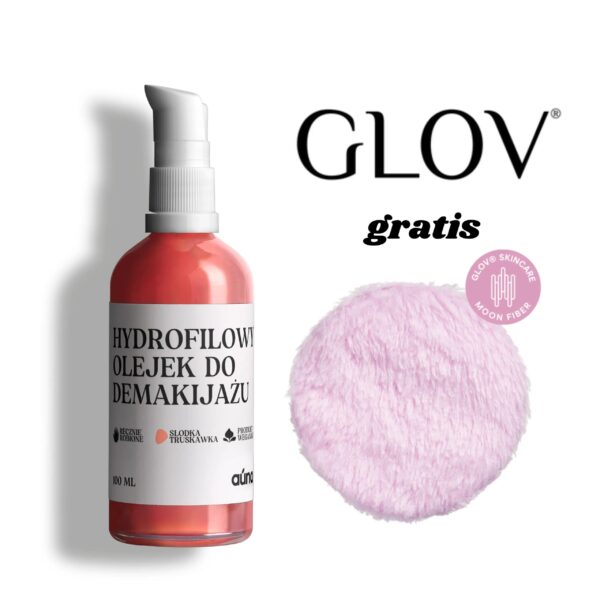 Hydrofilowy olejek do DEMAKIJAŻU Słodka Truskawka