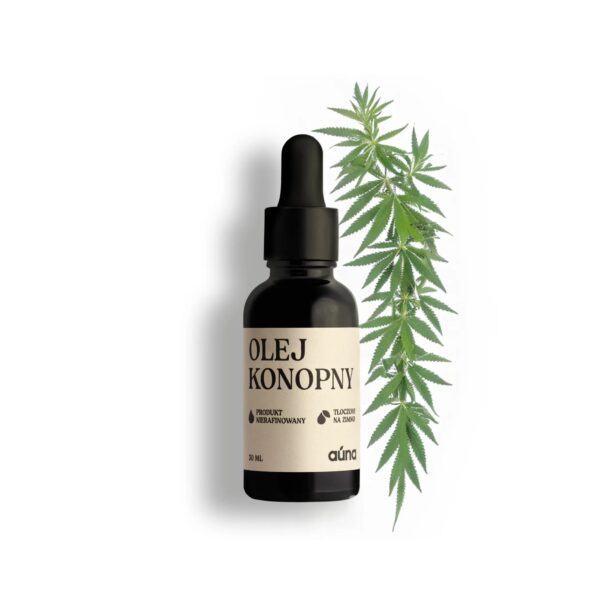 auna pure olej konopny 30 ml