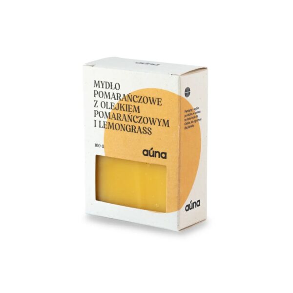 Mydło pomarańczowe 100 g z olejkiem pomarańczowym & lemongrass