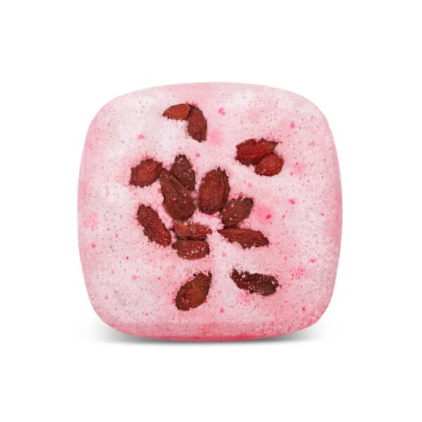 Kostka do kąpieli o zapachu soczystej maliny z owocami goji