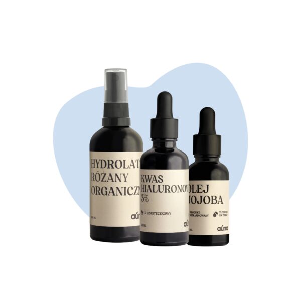 Zestaw AUNA PURE do cery wrażliwej, delikatnej, mieszanej