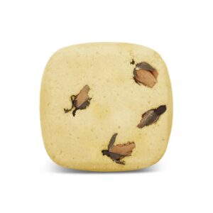 Kostka do kąpieli o zapachu neroli z pąkami żółtej róży