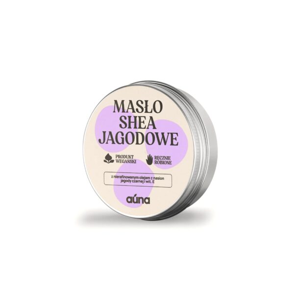 Masło SHEA jagodowe 60 ml z olejem jagodowym i wit. E