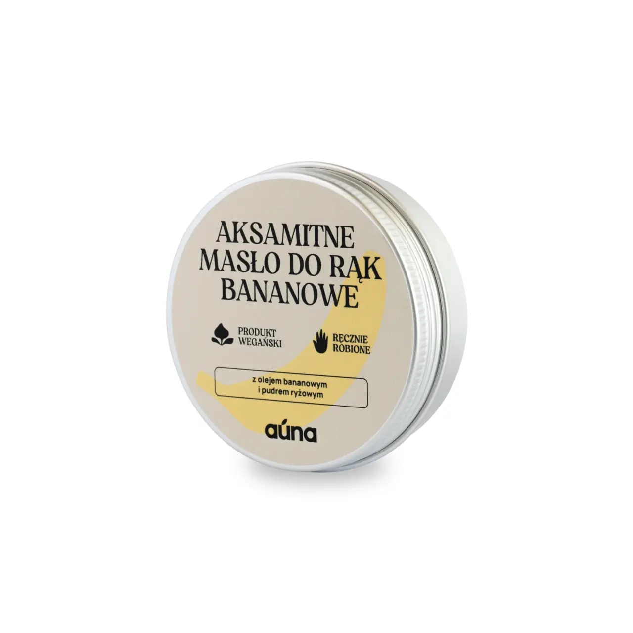 Aksamitne masło do rąk bananowe | jedwabista gładkość & regeneracja