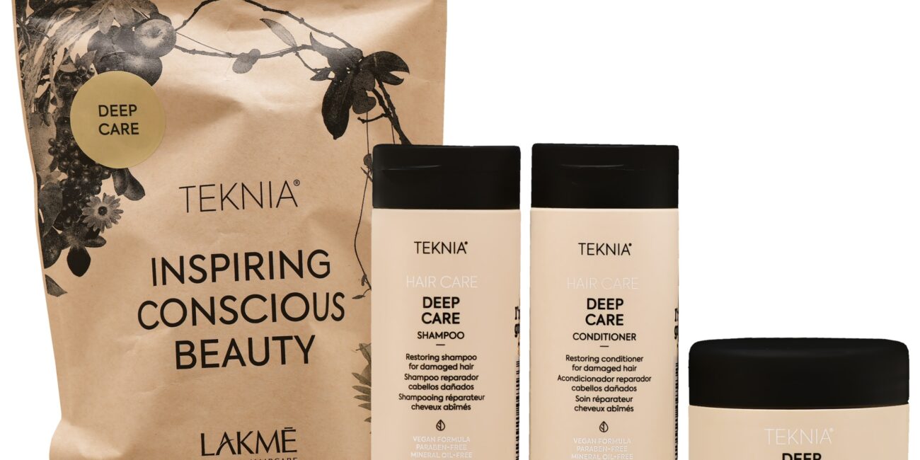 Lakme Teknia Deep Care Travel Pack - zestaw kosmetyków intensywnie pielęgnujących, 2x100+50ml