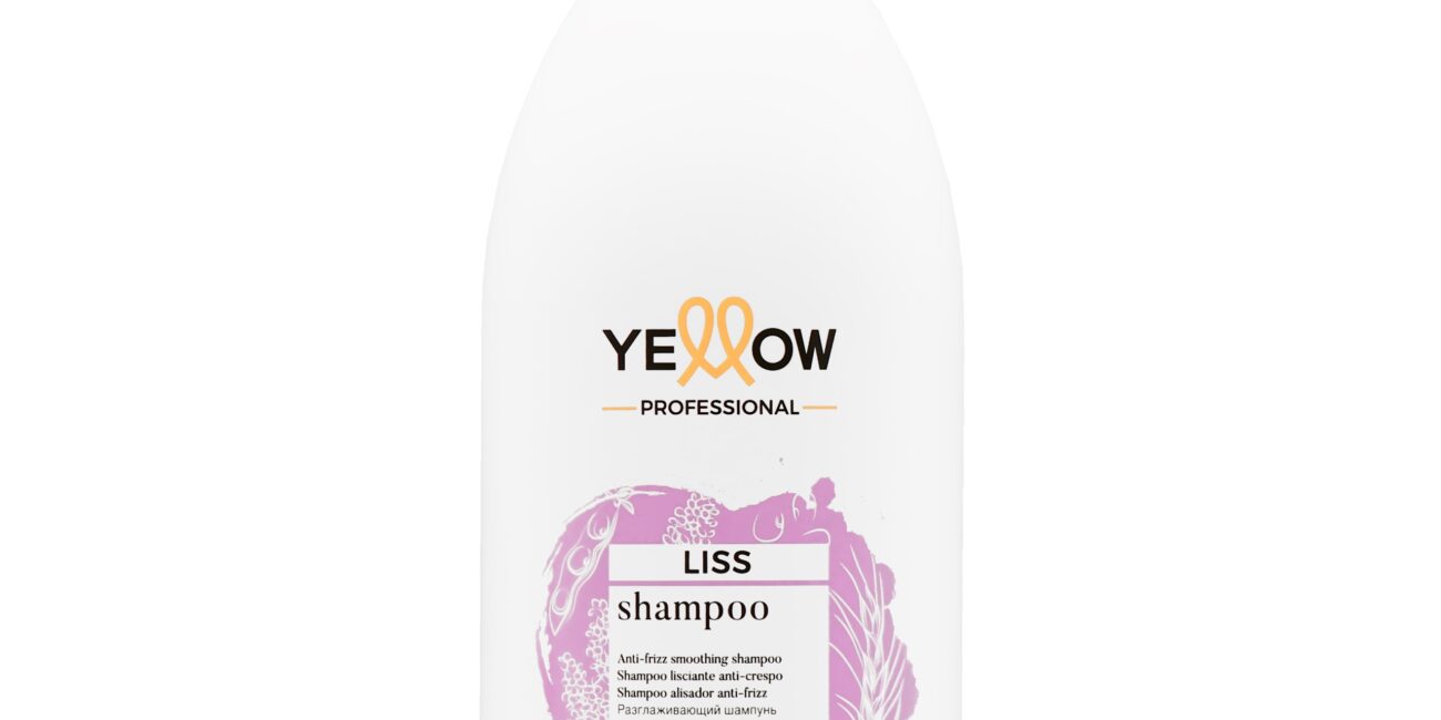 Alfaparf Yellow Liss Anti-Frizz Shampoo – szampon zapobiegający puszeniu włosów, 1500ml