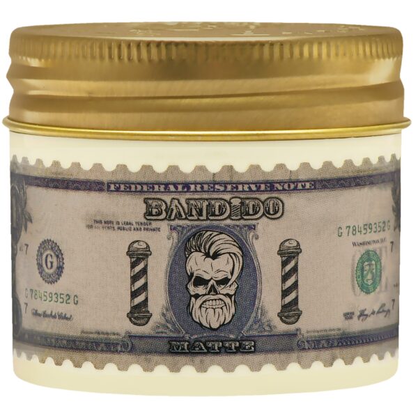 Bandido Pomade Matte Wax – matowa pomada do stylizacji włosów, 125ml
