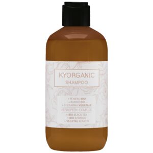 KYO Kyorganic Keragreen Complex Shampoo - roślinny szampon odbudowujący, 250ml