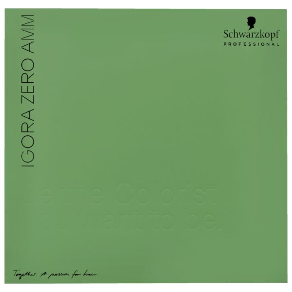 Schwarzkopf Zero Amm - profesjonalna paleta kolorów farb, kompaktowa