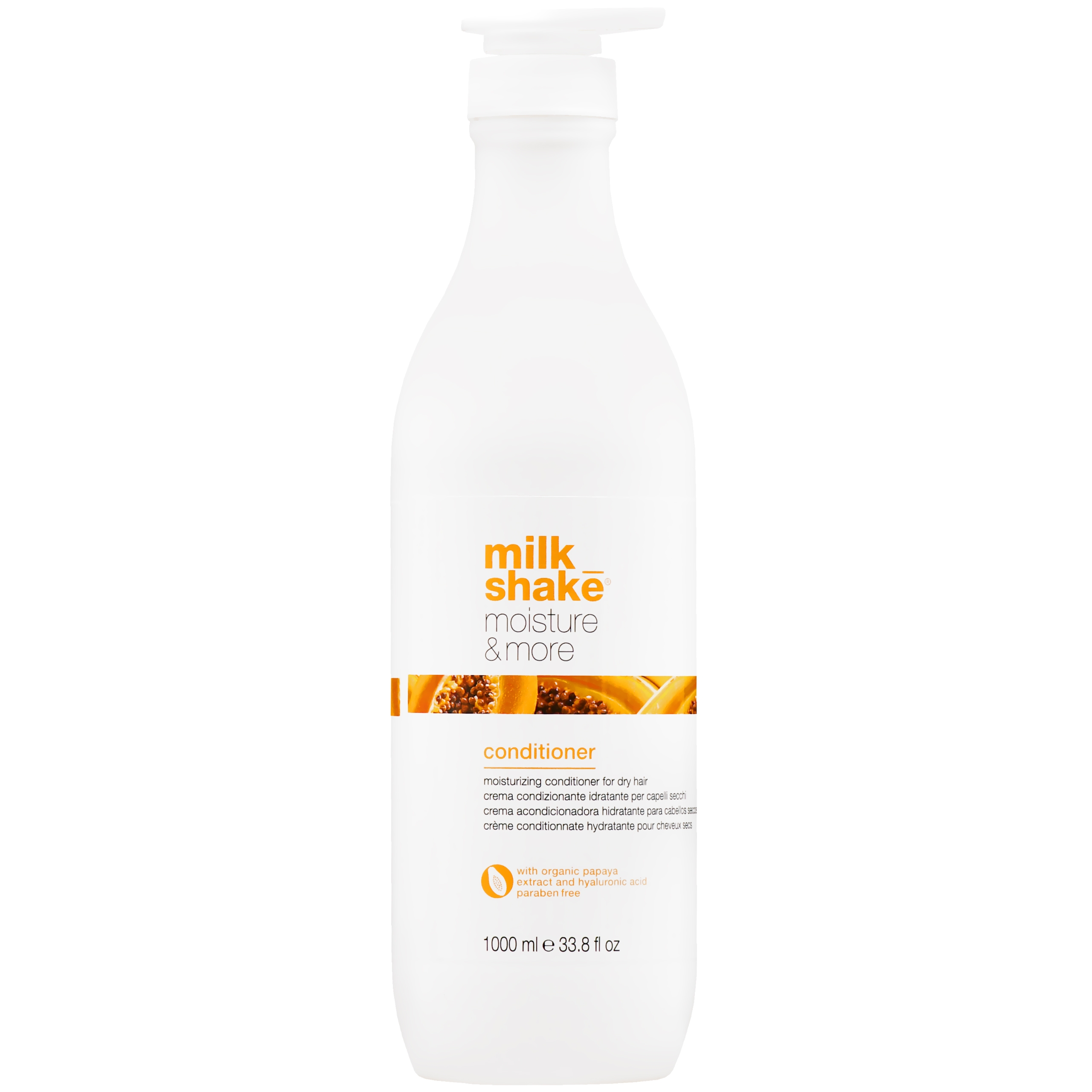 Milk Shake Moisture & More Conditioner – kremowa odżywka głęboko nawilżająca włosy suche i matowe, 1000 ml