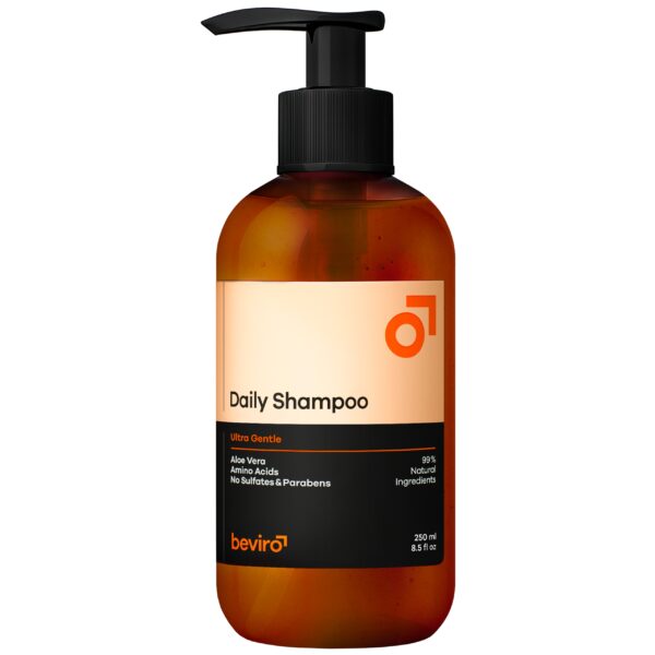 Beviro Daily Shampoo Natural & Ultra Gentle - szampon do codziennego użytku, 250ml
