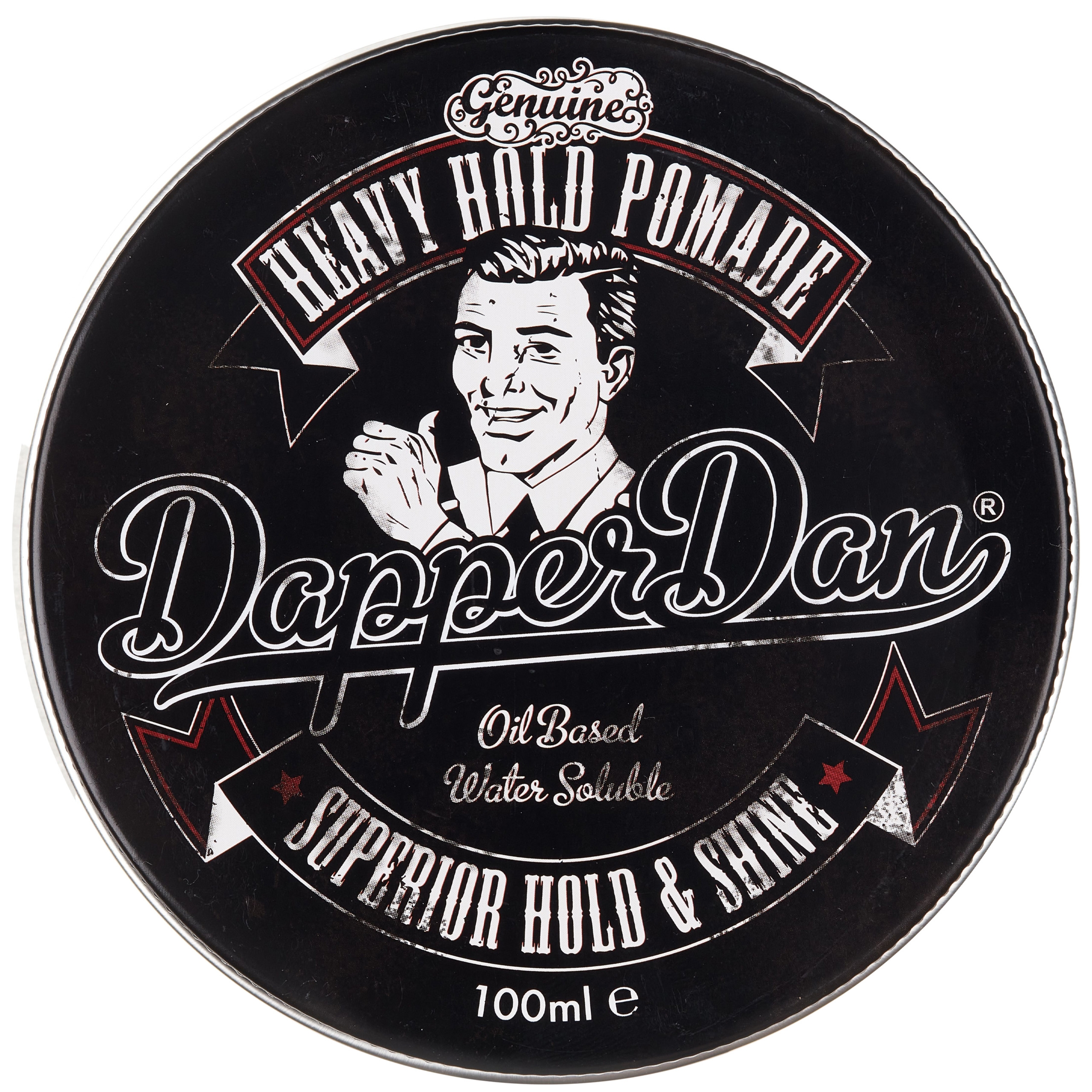 Dapper Dan Heavy Hold Pomade - olejowa łatwo zmywalna pomada do włosów o mocnym utrwaleniu, 100ml