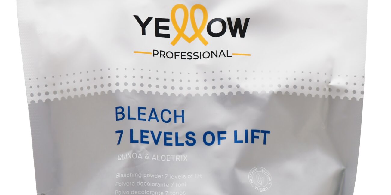 Alfaparf Yellow Bleach 7 Levels Of Lift – proszek rozjaśniający włosy do 7 tonów, 500 g