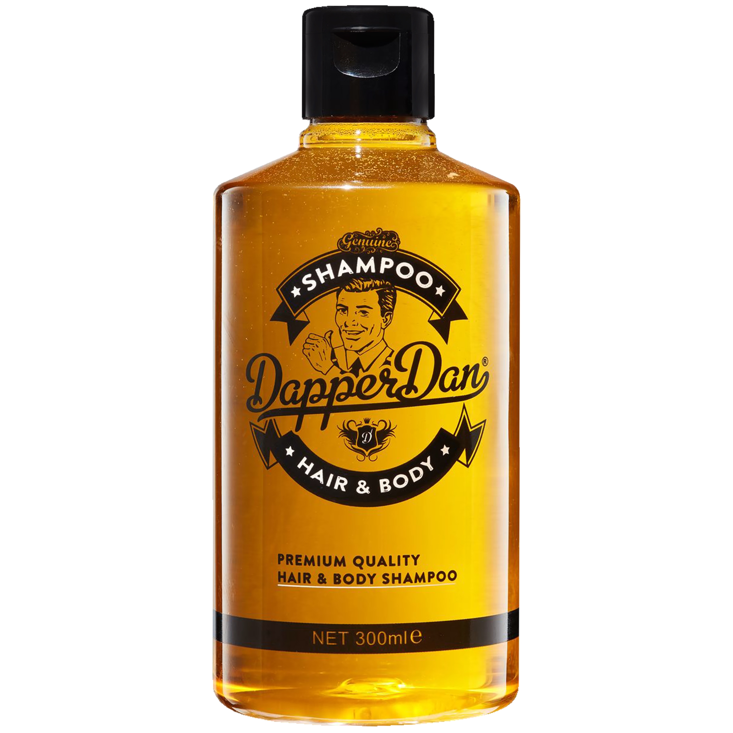 Dapper Dan Hair & Body Shampoo - profesjonalny szampon do włosów i ciała z witaminą B5, 300ml